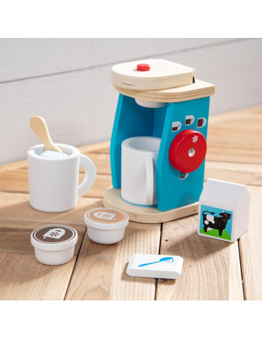 Juego de Café de Madera Melissa & Doug para Niños 3-6 Años