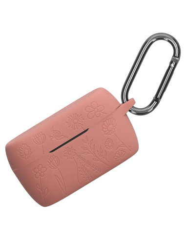 Funda de Silicona kwmobile para Jabra Elite 4 - Patrón en Relieve
