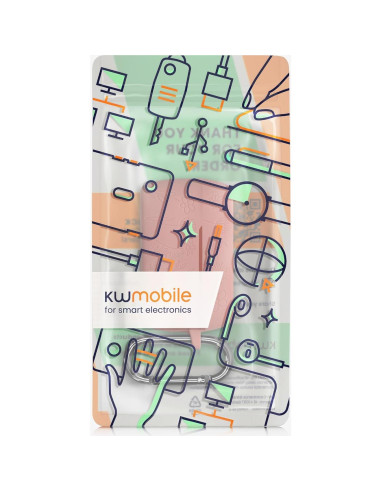 Funda de Silicona kwmobile para Jabra Elite 4 - Patrón en Relieve