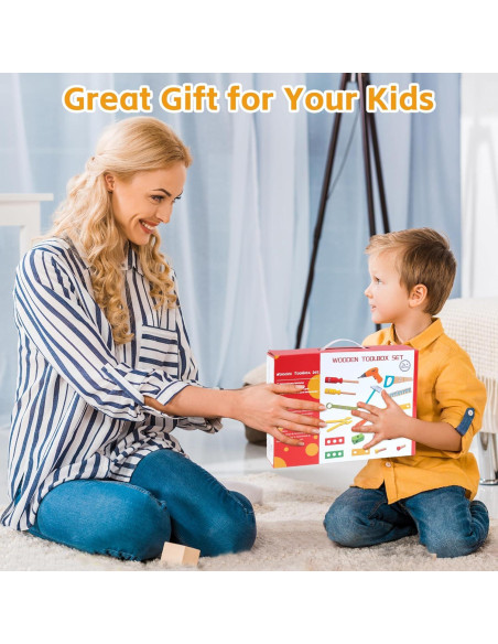 Juego de Herramientas KIDWILL con Taladro Eléctrico para Niños Juego de Herramientas KIDWILL con Taladro Eléctrico para Niños