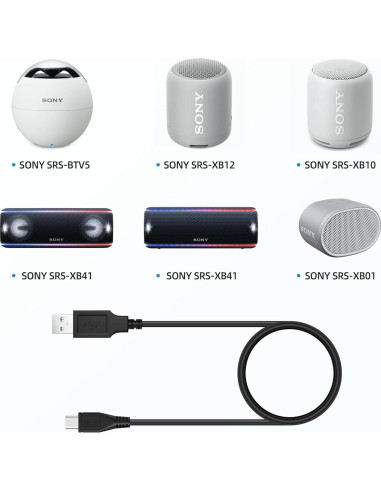 Cable de carga USB-C para auriculares Marshall Monitor II A.N.C.