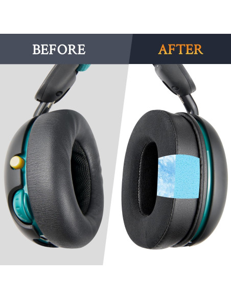 Almohadillas de Gel Refrigerante SOULWIT para Auriculares Grom - Negro Almohadillas de Gel Refrigerante SOULWIT para Auriculares Grom - Negro