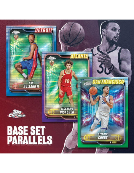 Caja de Valor Baloncesto Topps Chrome 2024-25 - 32 Tarjetas Caja de Valor Baloncesto Topps Chrome 2024-25 - 32 Tarjetas