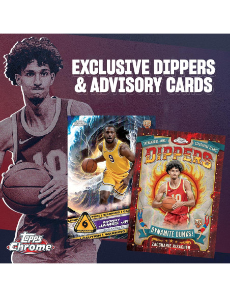 Caja de Valor Baloncesto Topps Chrome 2024-25 - 32 Tarjetas Caja de Valor Baloncesto Topps Chrome 2024-25 - 32 Tarjetas