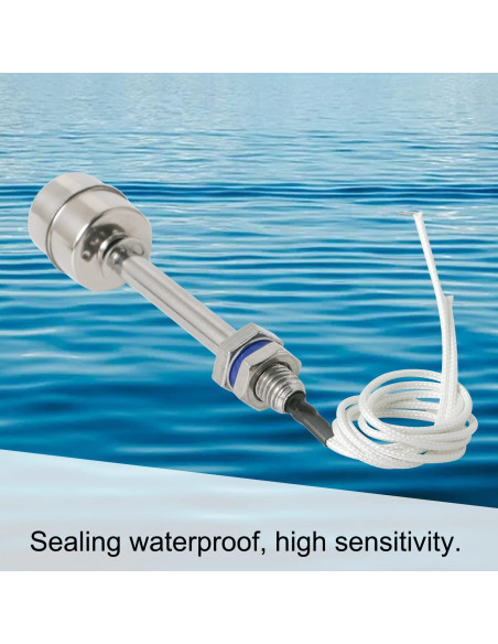 Sensor de Nivel de Agua Aopin ZS10010 Acero Inoxidable 2 Pcs Sensor de Nivel de Agua Aopin ZS10010 Acero Inoxidable 2 Pcs