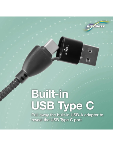 Cable MagnetoSnap BoxWave 100W PD para Edifier TWS1 - Negro Cable MagnetoSnap BoxWave 100W PD para Edifier TWS1 - Negro