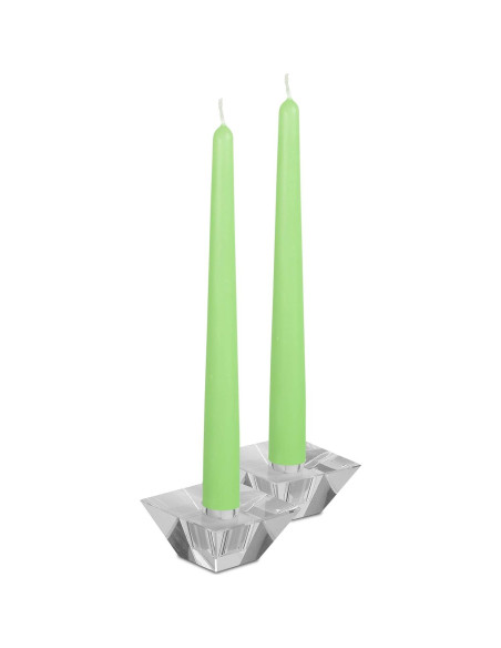 Hyoola Velas Taper Altas 12 Pack 25.4 cm Verde Apio Sin Goteo Hyoola Velas Taper Altas 12 Pack 25.4 cm Verde Apio Sin Goteo