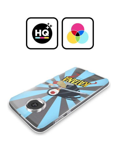 Funda de Gel Suave Katana Head Case para Moto E7 Power