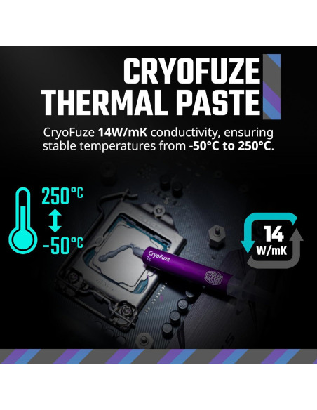 Cooler Master Hyper 212 Negro Enfriador de Aire para CPU 152mm Cooler Master Hyper 212 Negro Enfriador de Aire para CPU 152mm