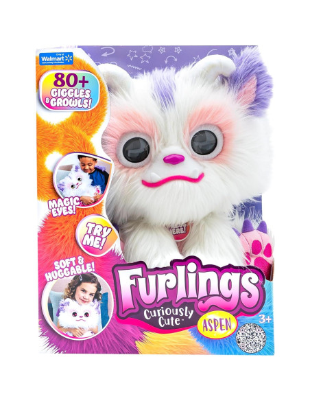 Furlings Aspen - Juguete de peluche interactivo 33 cm Furlings Aspen - Juguete de peluche interactivo 33 cm