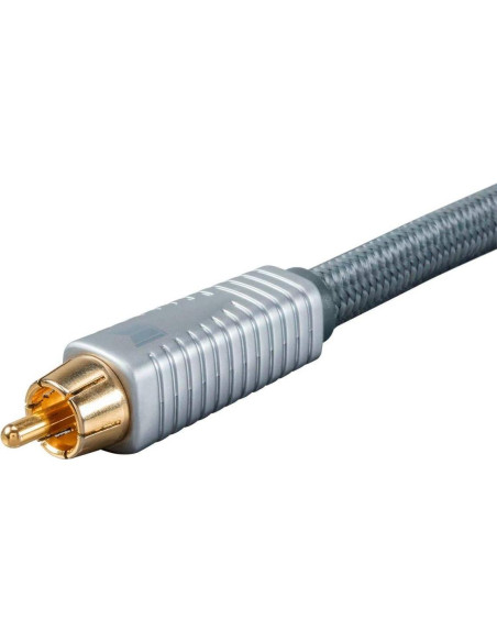Cable RCA Monoprice 0.91m - Conectores Oro 24K, Doble Apantallado Cable RCA Monoprice 0.91m - Conectores Oro 24K, Doble Apantallado