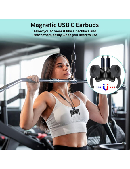 Auriculares con cable COOYA USB C 13mm HiFi Estéreo Micrófono Auriculares con cable COOYA USB C 13mm HiFi Estéreo Micrófono