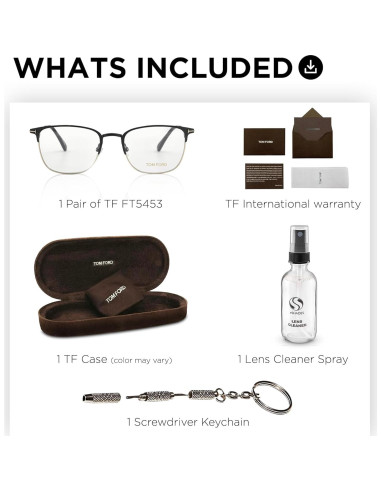 Gafas de Sol Tom Ford FT5453 Cuadradas con Kit de Limpieza