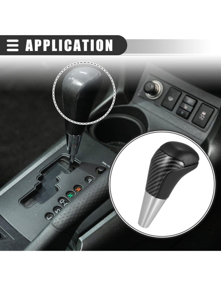 Perilla de Cambio Automático Motoforti para Toyota Yaris 2006-2018 Perilla de Cambio Automático Motoforti para Toyota Yaris 2006-2018