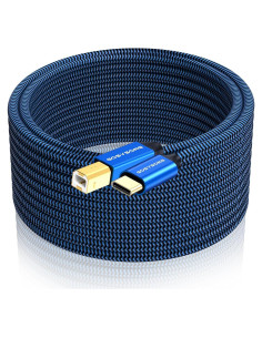 Cable de impresora USB C a B 6.1m GOSYSONG alta velocidad