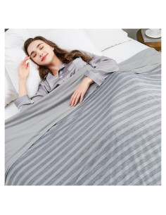Manta Refrigerante Guohaoi 90x90 cm, Fibra Arc-Chill, Gris