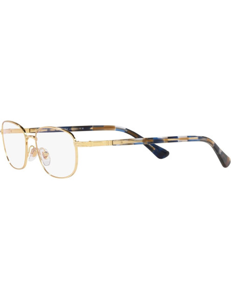 Montura de Gafas Recetadas Ovaladas Persol PO1005V Doradas Montura de Gafas Recetadas Ovaladas Persol PO1005V Doradas