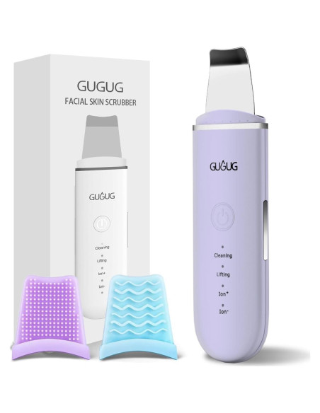 Espátula Facial GUGUG 2-Pack Limpiador de Poros 4 Modos Espátula Facial GUGUG 2-Pack Limpiador de Poros 4 Modos