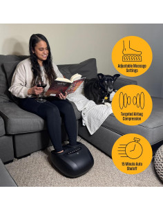 Masajeador de pies Westinghouse WES42-5318 con calor y compresión 2