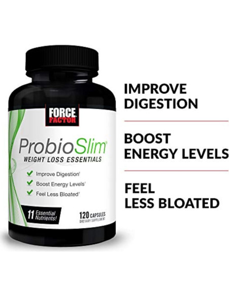 Suplemento Probiótico Force Factor ProbioSlim 120 Cápsulas Suplemento Probiótico Force Factor ProbioSlim 120 Cápsulas
