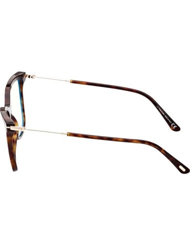 Gafas de Ojo de Gato Tom Ford FT 5824-B 052 Havana Oscuro 56mm