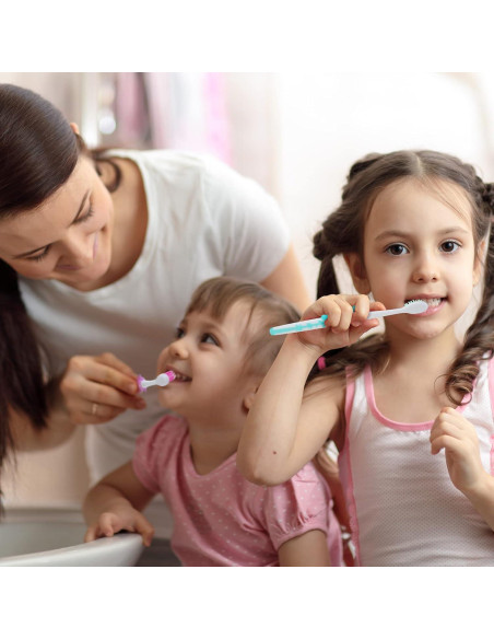 Bokon Cepillos de Dientes para Niños 300 Pcs Suaves Panda Bokon Cepillos de Dientes para Niños 300 Pcs Suaves Panda
