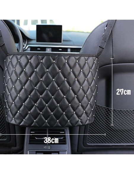 Organizador de Bolsas para Auto LEQC - Cuero PU, Barrera para Mascotas Organizador de Bolsas para Auto LEQC - Cuero PU, Barrera para Mascotas