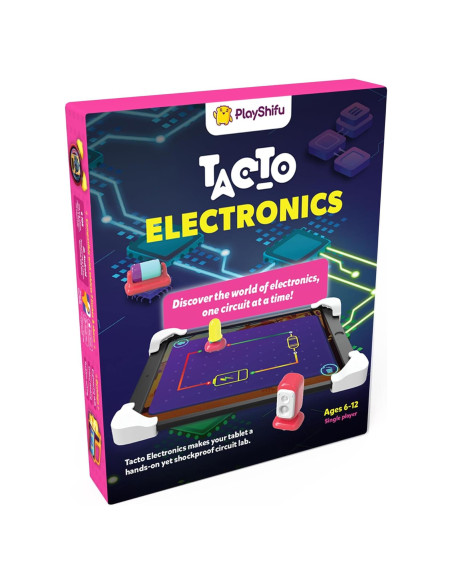 Juego Tacto Electrónica Shifu - Experimentos STEM para Niños 6-12 Años Juego Tacto Electrónica Shifu - Experimentos STEM para Niños 6-12 Años
