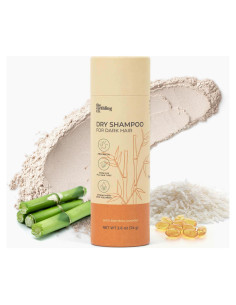 Champú Seco The Earthling Co. 74 g - Voluminizador Natural para Cabello Oscuro