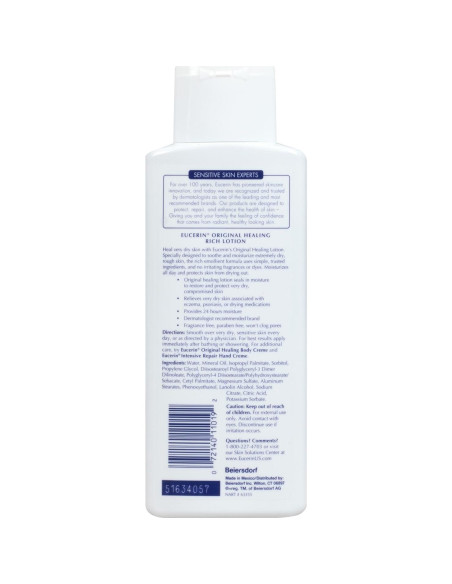 Loción Hidratante Eucerin 248 ml Sin Fragancia Piel Sensible Loción Hidratante Eucerin 248 ml Sin Fragancia Piel Sensible