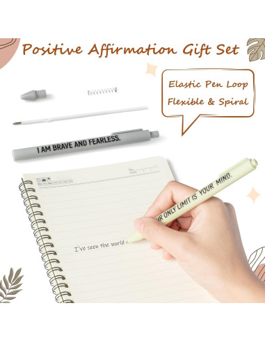 Conjunto de Regalo de Afirmaciones Positivas ANGOLIO - 72 Piezas