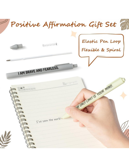 Conjunto de Regalo de Afirmaciones Positivas ANGOLIO - 72 Piezas Conjunto de Regalo de Afirmaciones Positivas ANGOLIO - 72 Piezas