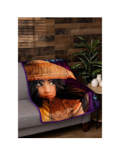 Manta Sherpa de Toque de Seda NORTHWEST Raya y La Última Dragón 101.6x127 cm 2