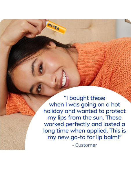 Bálsamo Labial NIVEA Sun Caring SPF 30 Doble 2x4.8g Bálsamo Labial NIVEA Sun Caring SPF 30 Doble 2x4.8g