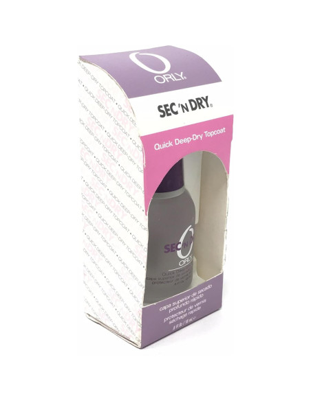 Topcoat Seco Profundo Orly Sec'n Dry 18 ml - Brillo y Resistencia Topcoat Seco Profundo Orly Sec'n Dry 18 ml - Brillo y Resistencia