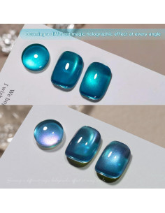 Conjunto de Esmalte de Uñas Gel Ojo de Gato GAOY 6 Colores 2