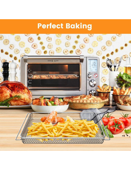 Cesta de Malla para Freidora de Aire Breville BOV900BSS 41.91x29.97cm Cesta de Malla para Freidora de Aire Breville BOV900BSS 41.91x29.97cm