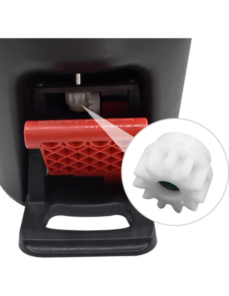 Cubo de Trapeador Blanco WsjiaboFux Reemplazo Pedal 2 Piezas Cubo de Trapeador Blanco WsjiaboFux Reemplazo Pedal 2 Piezas