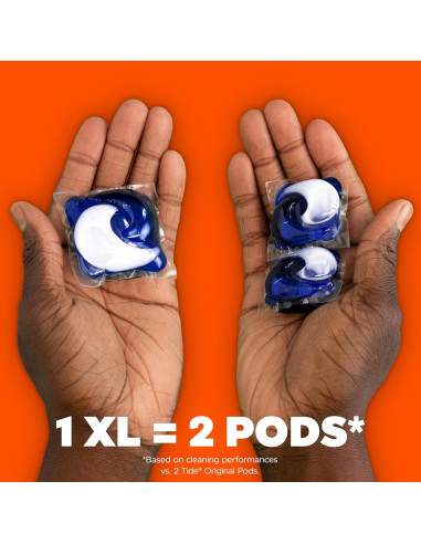 Detergente Tide Power PODS Plus Ultra OXI 63 Unidades