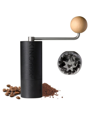 Molinillo de café manual KINGrinder P2 ligero 20g acero inoxidable