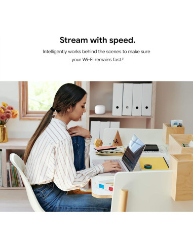 Router Google Nest WiFi AC2200 Mesh 204.4 m Renovado