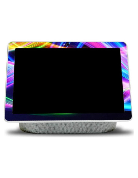 MightySkins Vinilo Protector para Google Nest Hub Max - Ondas de Luz MightySkins Vinilo Protector para Google Nest Hub Max - Ondas de Luz
