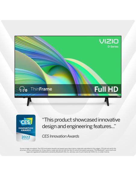 Televisor Inteligente LED VIZIO D24fM-K01 FHD 24" Bluetooth 2023 Televisor Inteligente LED VIZIO D24fM-K01 FHD 24" Bluetooth 2023