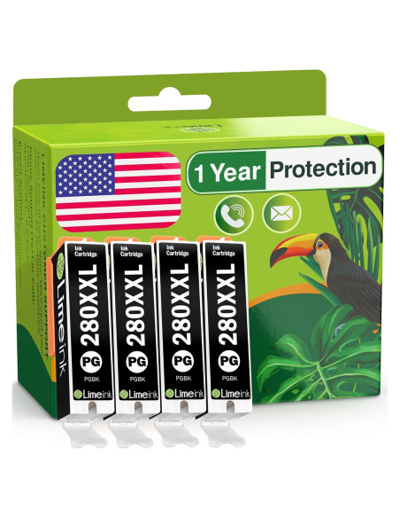 Cartucho de Tinta Compatible Limeink para Canon PGBK 280 - 600 Páginas Cartucho de Tinta Compatible Limeink para Canon PGBK 280 - 600 Páginas