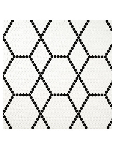 Azulejo de Porcelana Mate MSI Patrón Colmena 30.48x30.48 cm Azulejo de Porcelana Mate MSI Patrón Colmena 30.48x30.48 cm