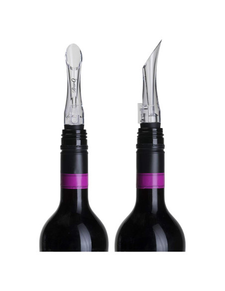 Aerador de Vino Cork Pops Nicholas VinOair, Compacto 15.24 cm Aerador de Vino Cork Pops Nicholas VinOair, Compacto 15.24 cm