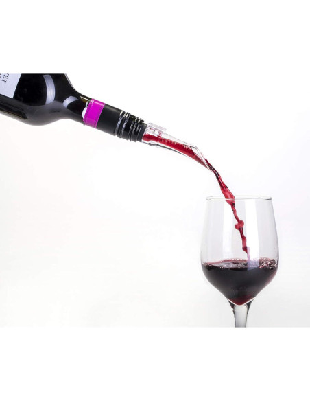 Aerador de Vino Cork Pops Nicholas VinOair, Compacto 15.24 cm Aerador de Vino Cork Pops Nicholas VinOair, Compacto 15.24 cm
