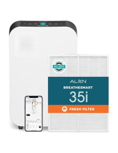 Purificador de Aire Alen BreatheSmart 35i HEPA 93 m Blanco