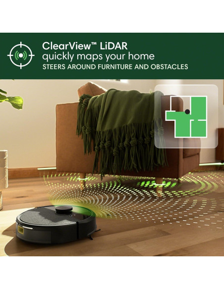 Aspiradora Robot iRobot Roomba 104 - Succión Intensa, Navegación LiDAR Aspiradora Robot iRobot Roomba 104 - Succión Intensa, Navegación LiDAR