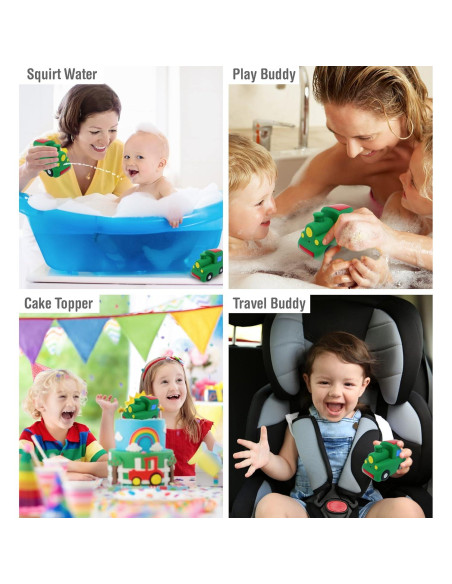 Juguete de Baño DolliBu Tren Lanzador de Agua 5 cm Juguete de Baño DolliBu Tren Lanzador de Agua 5 cm